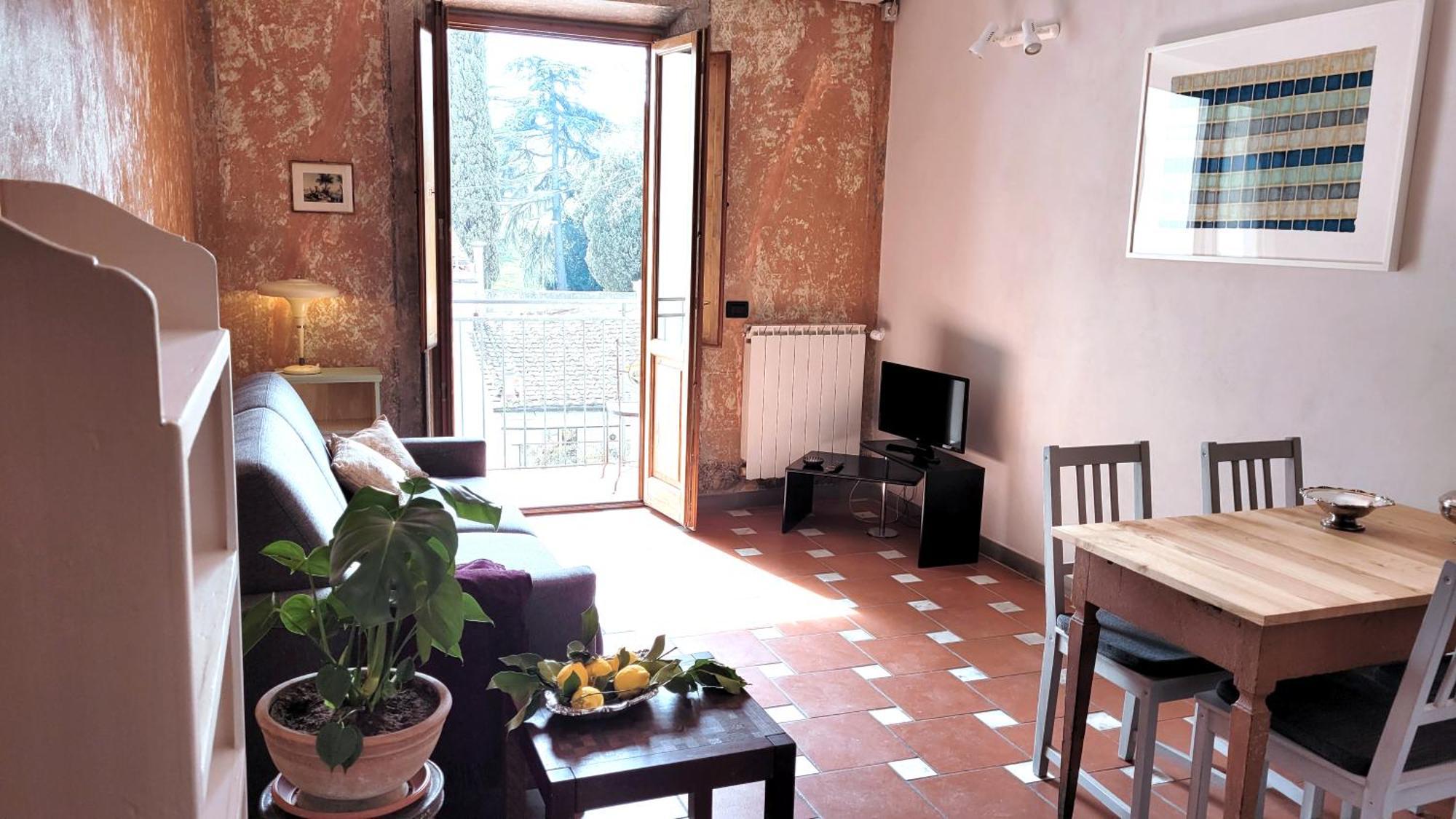 Vista Su Giardini Storici In Oltrarno Lejlighed Firenze Eksteriør billede